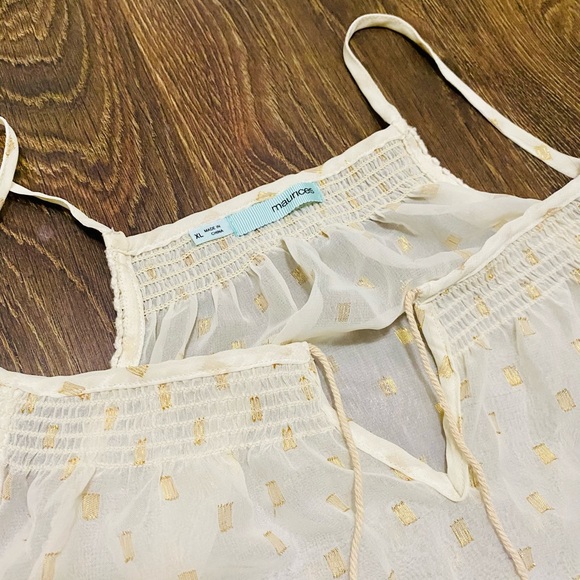 Maurice’s white sheer tank - Picture 2 of 2